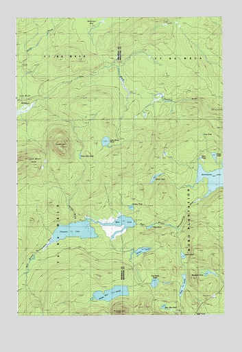Green Mountain, ME USGS Topographic Map