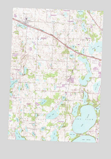 Audubon, MN USGS Topographic Map