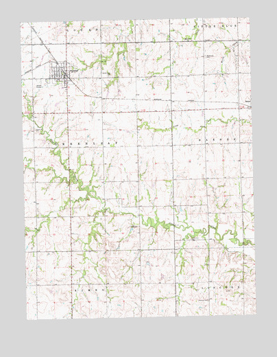 Greenleaf, KS USGS Topographic Map