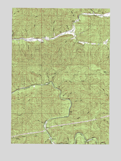 Greenleaf, OR USGS Topographic Map