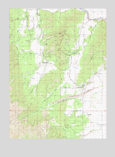 Greenview, CA Topographic Map - TopoQuest