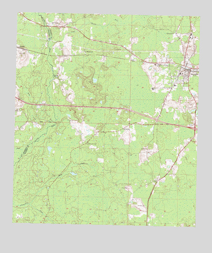 Greenville, FL USGS Topographic Map
