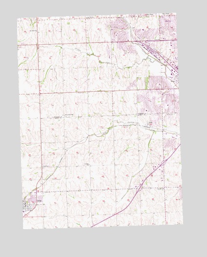 Gretna, NE USGS Topographic Map