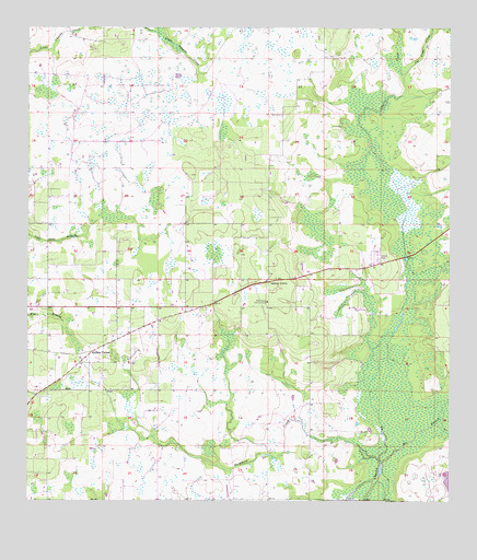 Griffins Corner, FL USGS Topographic Map