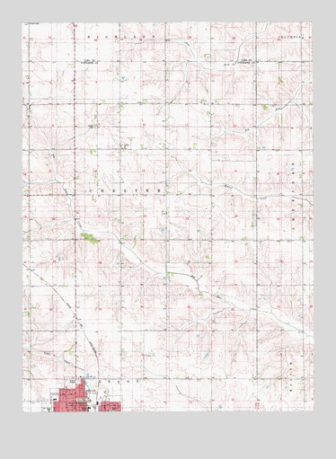 Grinnell North, IA Topographic Map - TopoQuest