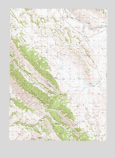Grizzly Creek, ID USGS Topographic Map