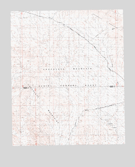 Augustine Pass, CA USGS Topographic Map