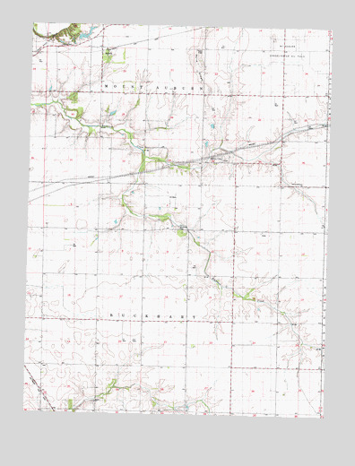 Grove City, IL USGS Topographic Map