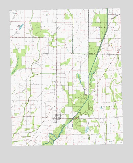 Grubbs, AR USGS Topographic Map