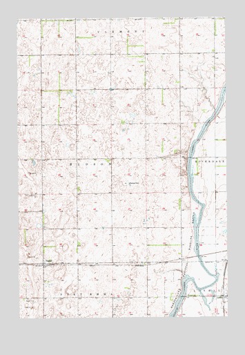 Guelph, ND USGS Topographic Map