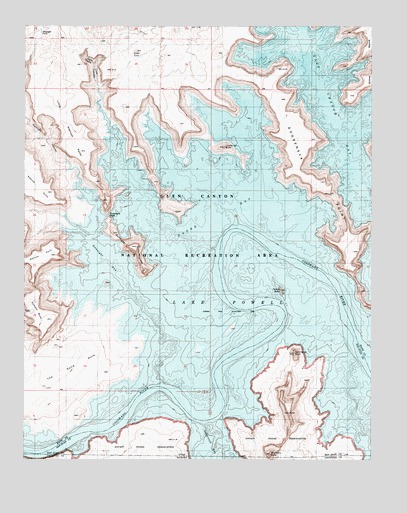 Gunsight Butte, UT USGS Topographic Map