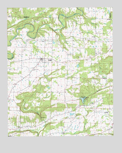 Guy, AR USGS Topographic Map
