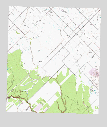 Guy, TX USGS Topographic Map