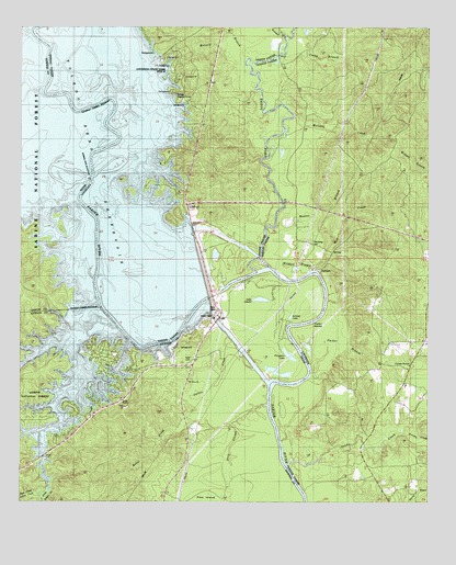 Haddens, LA USGS Topographic Map