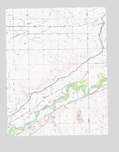 Hadley, CO USGS Topographic Map