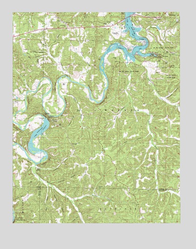 Hahatonka, MO USGS Topographic Map