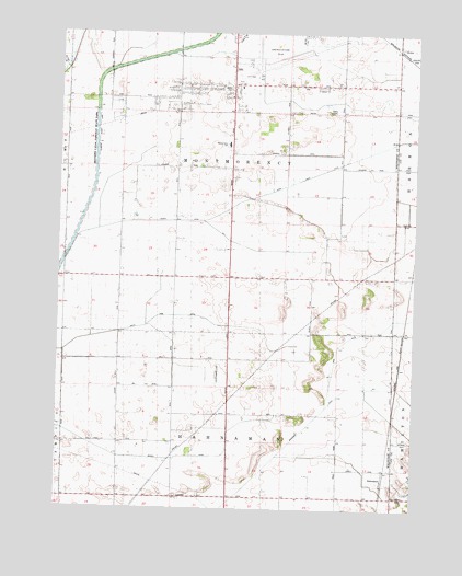 Hahnaman, IL USGS Topographic Map