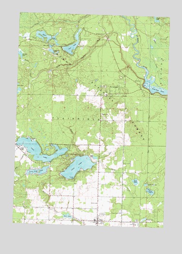 Hale, MI USGS Topographic Map