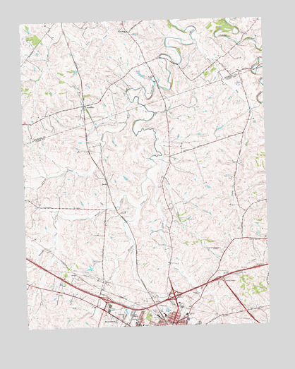Austerlitz, KY USGS Topographic Map