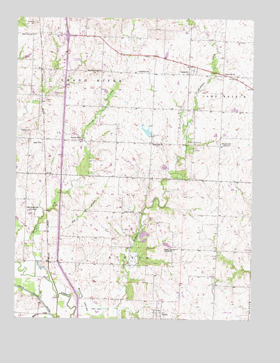 Austin, MO USGS Topographic Map