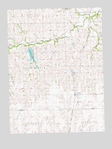 Hallam, NE USGS Topographic Map