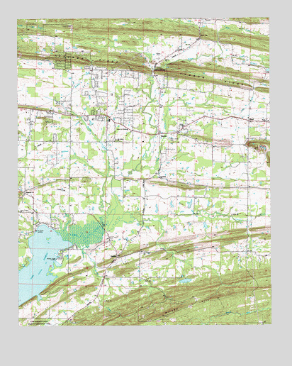 Hamlet, AR USGS Topographic Map