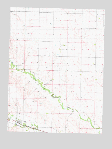 Hamlet, NE USGS Topographic Map