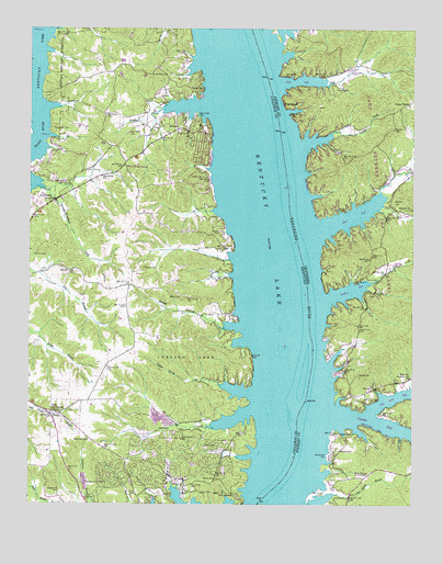 Hamlin, KY USGS Topographic Map