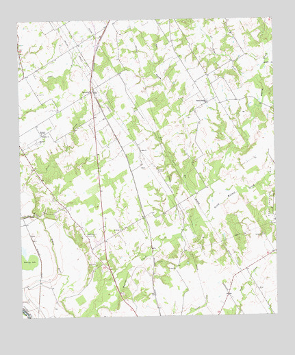 Hammond, TX USGS Topographic Map
