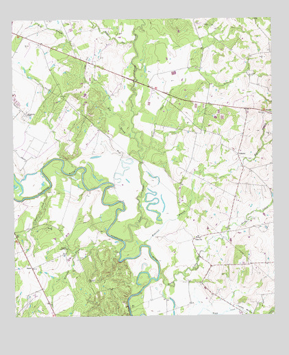 Hamon, TX USGS Topographic Map