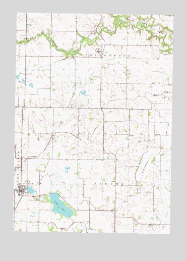 Hanska, MN USGS Topographic Map