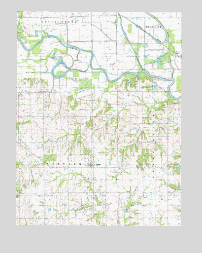 Avalon, MO USGS Topographic Map