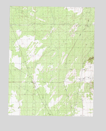 Harding, UT USGS Topographic Map