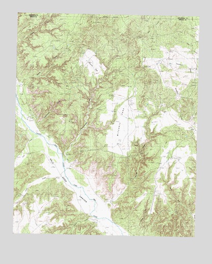 Hardscrabble Creek, TX USGS Topographic Map