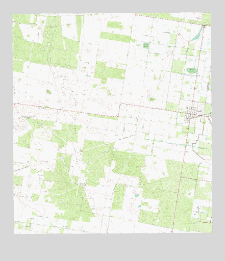 Hargill, TX USGS Topographic Map