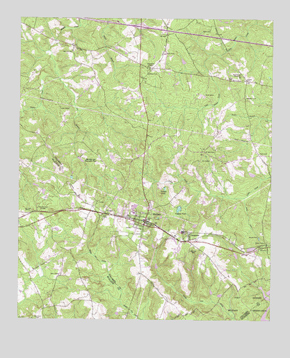 Harlem, GA USGS Topographic Map