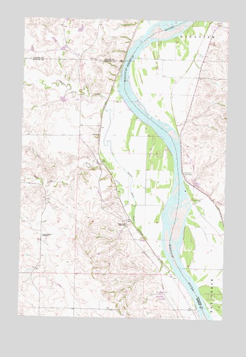 Harmon, ND USGS Topographic Map