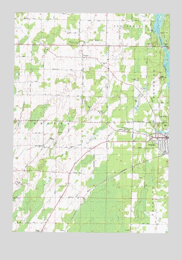 Harmony, WI USGS Topographic Map