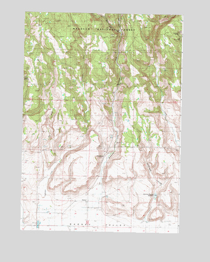 Harney, OR USGS Topographic Map