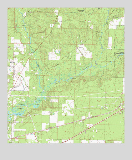 Harold, FL USGS Topographic Map
