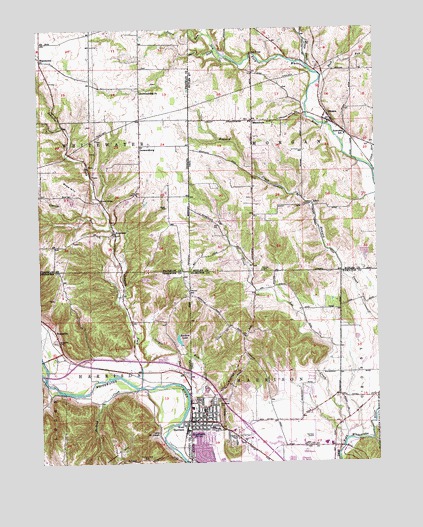 Harrison, OH USGS Topographic Map