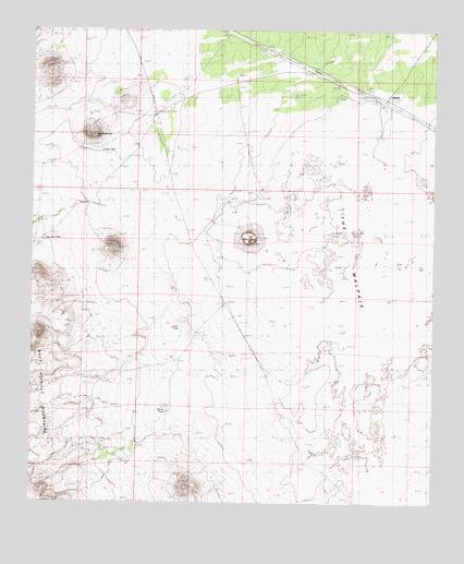 Aden Crater, NM USGS Topographic Map
