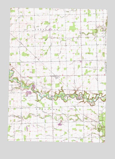 Avoca, MI USGS Topographic Map