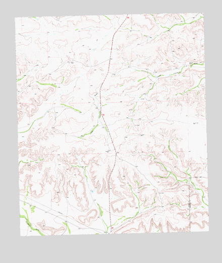 Hat-A Ranch, TX USGS Topographic Map