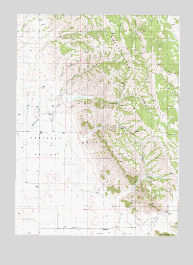 Hatch, ID USGS Topographic Map
