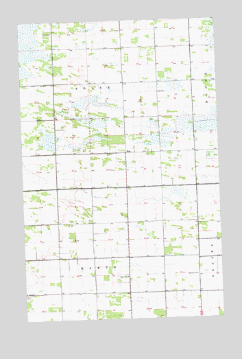 Haug, MN USGS Topographic Map