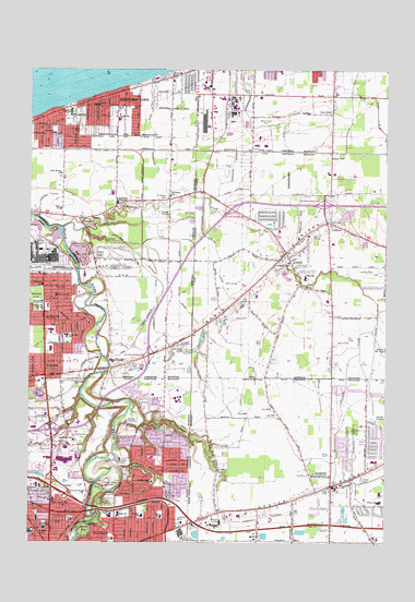 Avon, OH USGS Topographic Map
