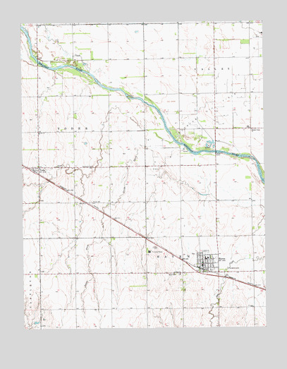 Haven, KS USGS Topographic Map
