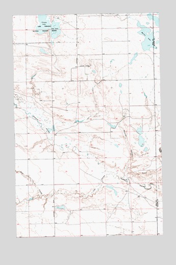 Havre NE, MT USGS Topographic Map