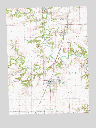 Avon, IL USGS Topographic Map
